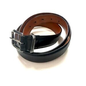 Coach Black Leather Belt